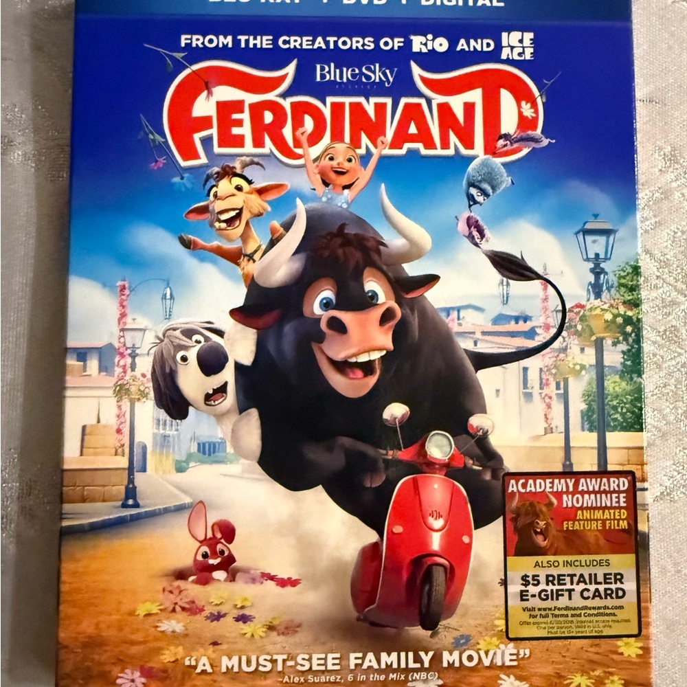 Ferdinand Movie - Blue-ray DVD